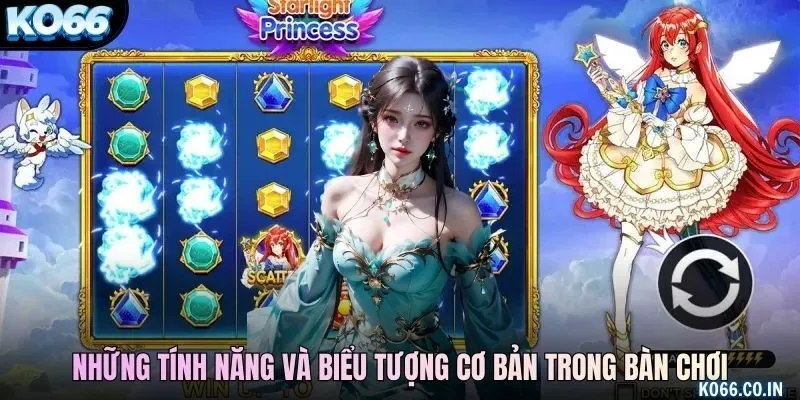 Những tính năng và biểu tượng cơ bản trong bàn chơi